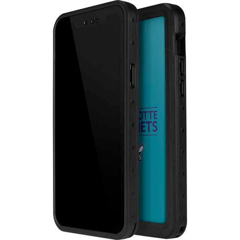 NBA Charlotte Hornets Standard - Blue iPhone 15 Pro Waterproof Case